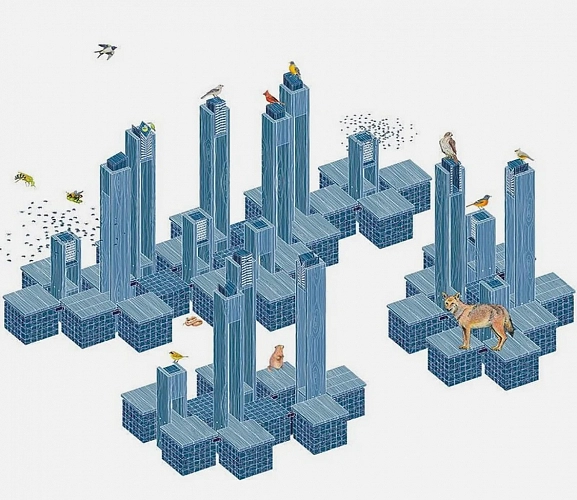 Мультивидовой урбанизм: как город перестает быть исключительно человеческим проектом